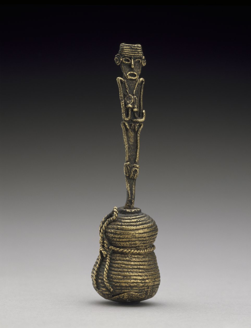 Ofiara z Tunjo, 900-1550 AD (złoto) autorstwa Culture Muiscan