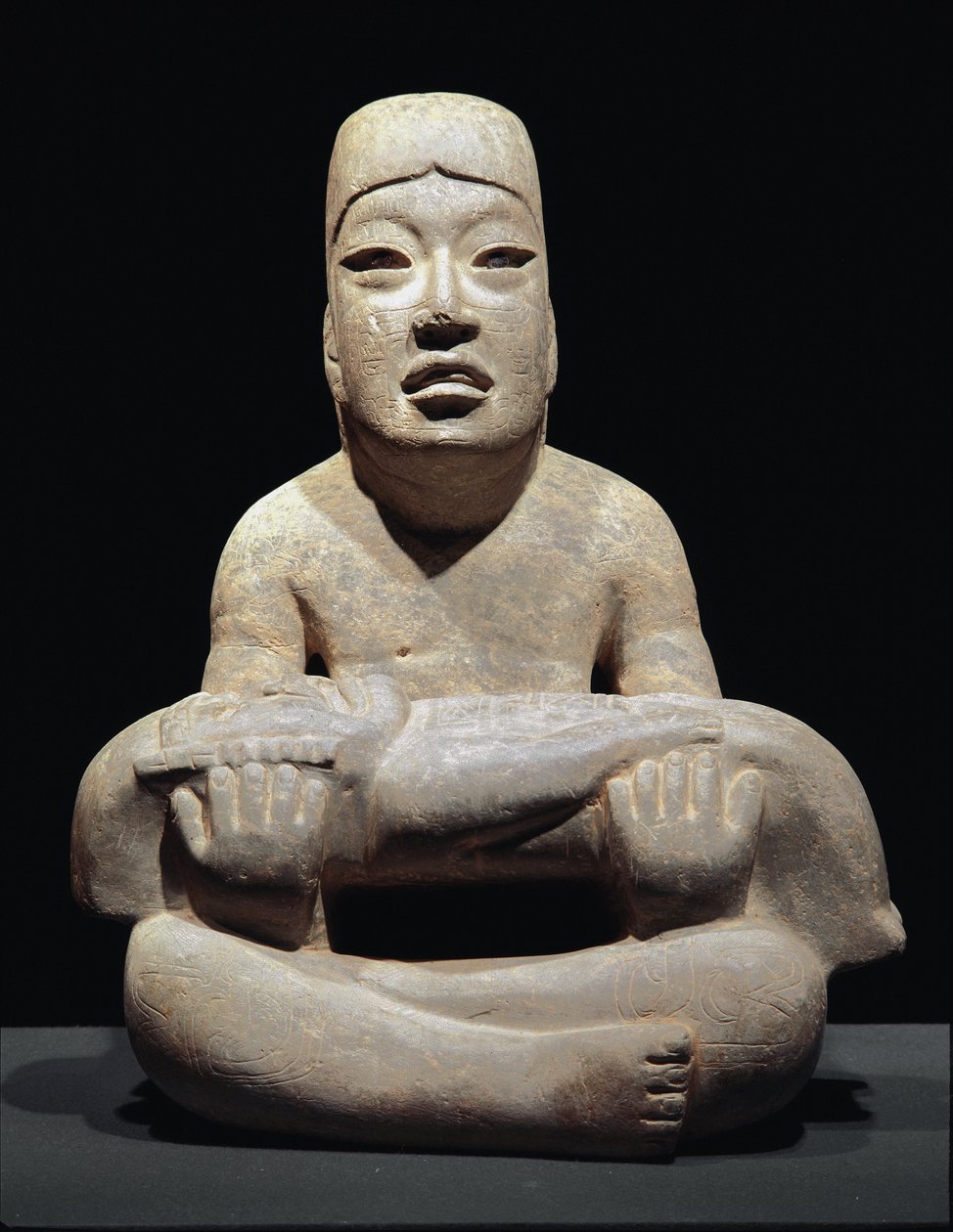 Lord of the Lines (poświęcenie dziecka) (rzeźba) autorstwa Culture Olmec