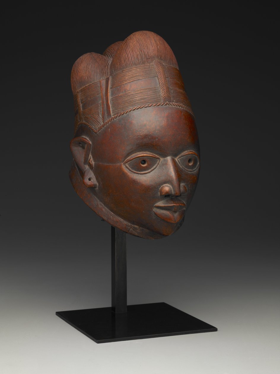 Nakrycie głowy (Ere Gelede), koniec XIX wieku (drewno) autorstwa Yoruba Culture