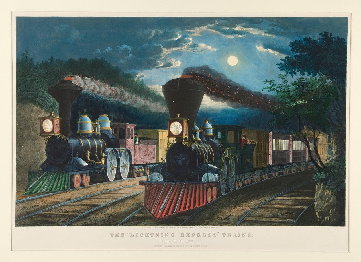 The autorstwa Currier and Ives