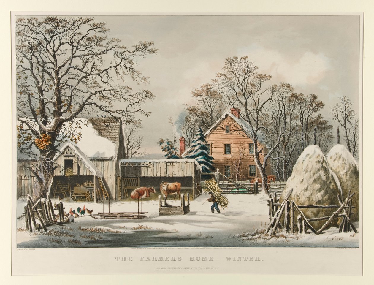 Rolnik autorstwa Currier and Ives