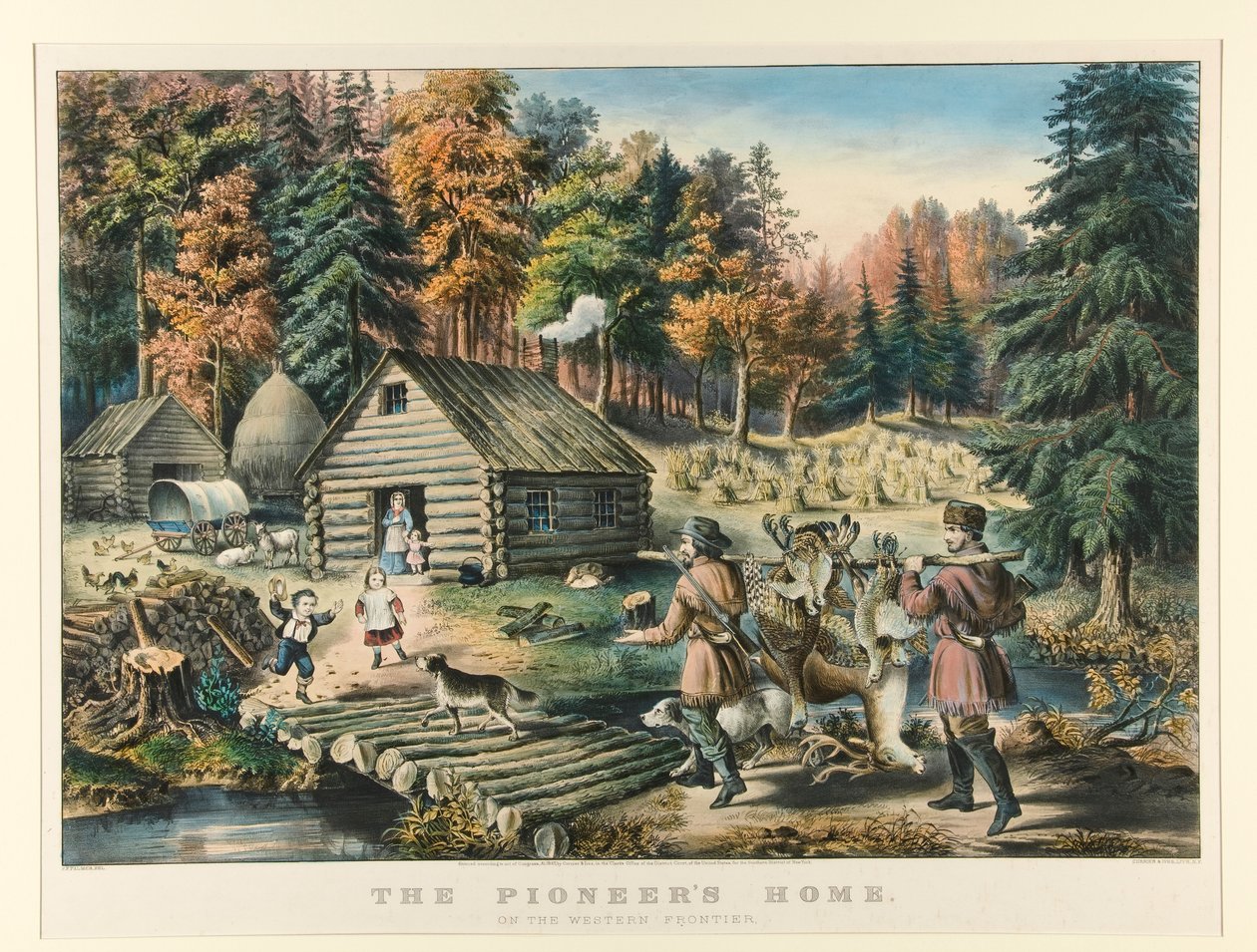 Pionier autorstwa Currier and Ives