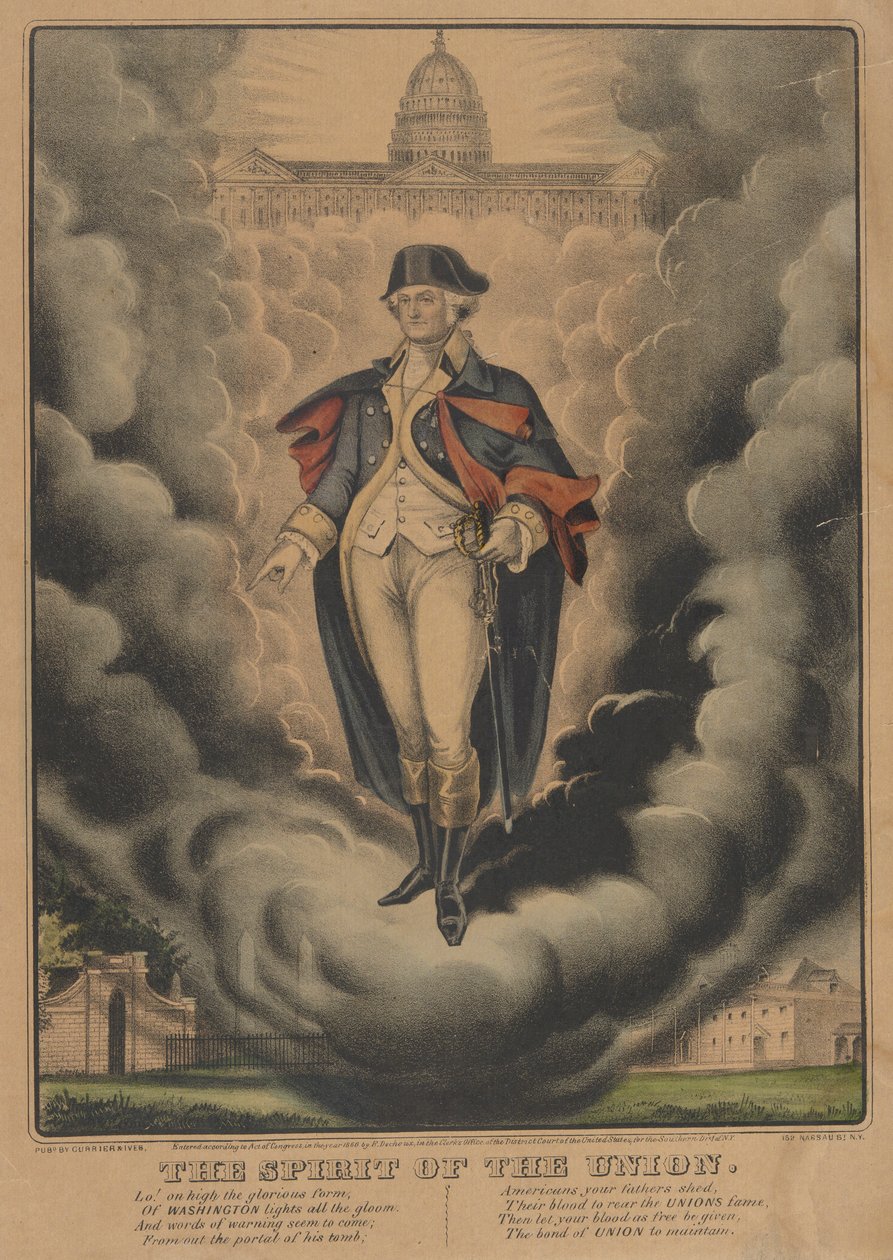 Duch Zjednoczenia autorstwa Currier and Ives
