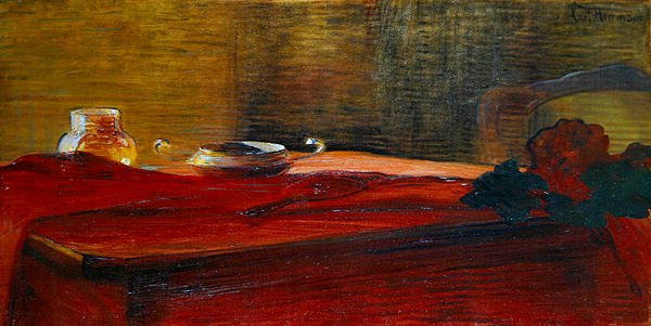 Promień słońca, martwa natura autorstwa Curt Herrmann
