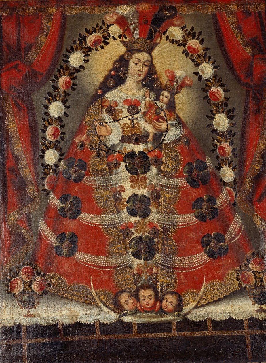 Niepokalane Poczęcie, ok. 1700 autorstwa Cuzco School