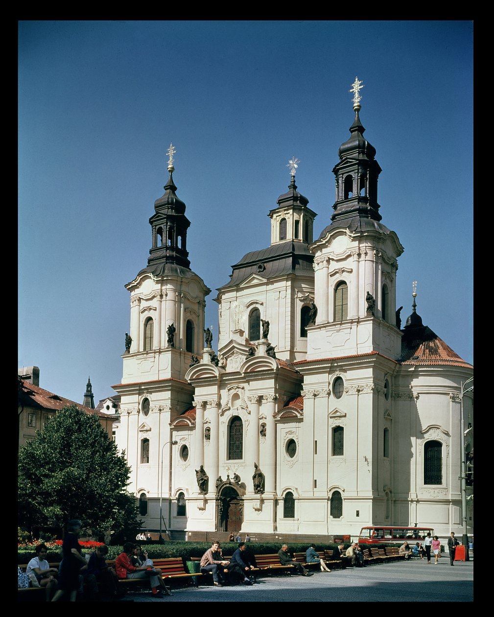 Kościół św. Mikołaja wybudowany w latach 1703-61 autorstwa Czech School