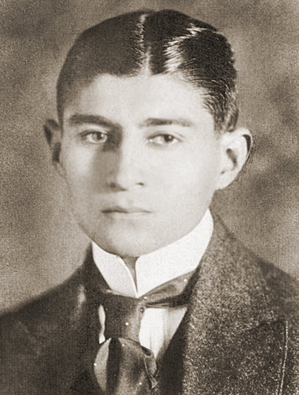 Portret Franza Kafki (1883 - 1924) autorstwa Czech School