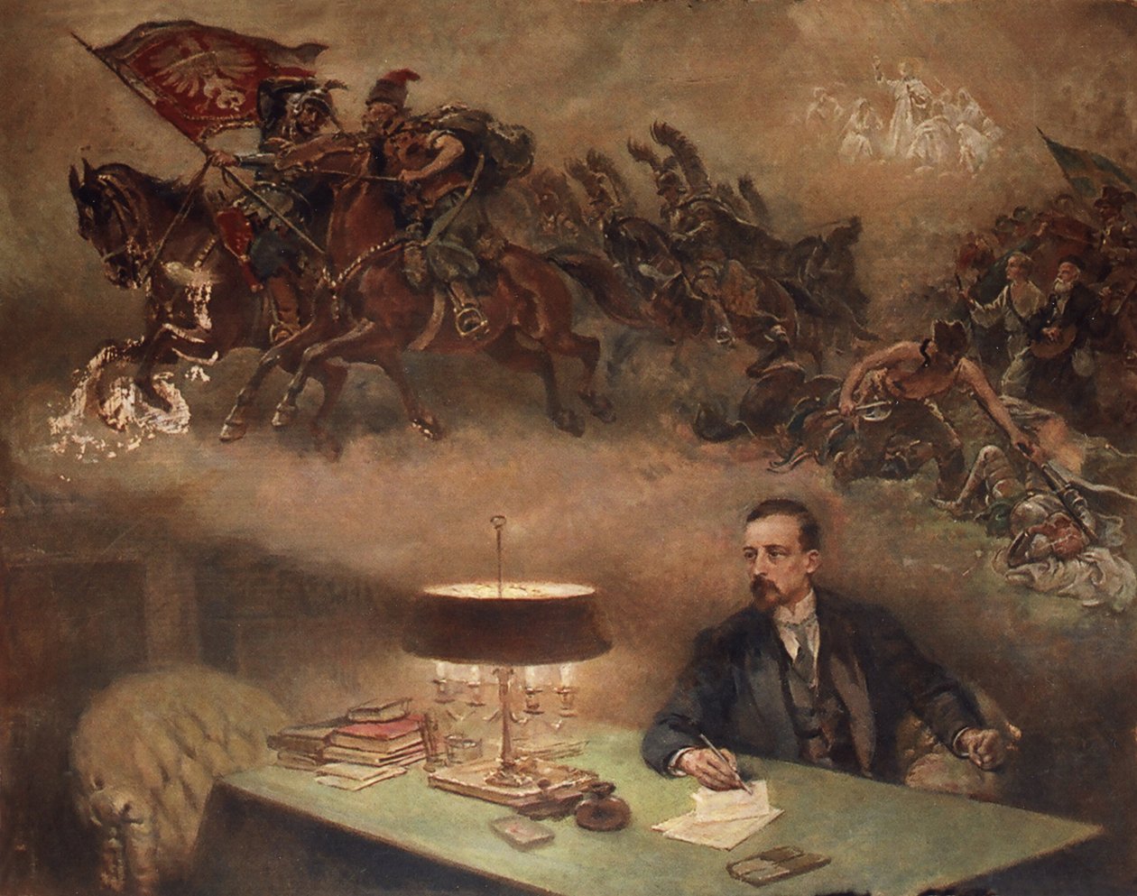 Henryk Sienkiewicz autorstwa Czeslaw Tanski