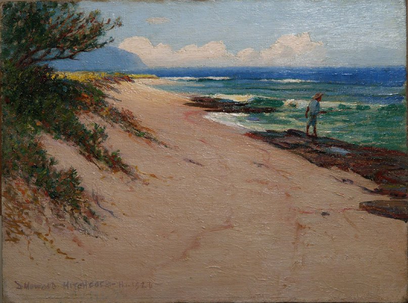 Plaża Mokuleia autorstwa D. Howard Hitchcock