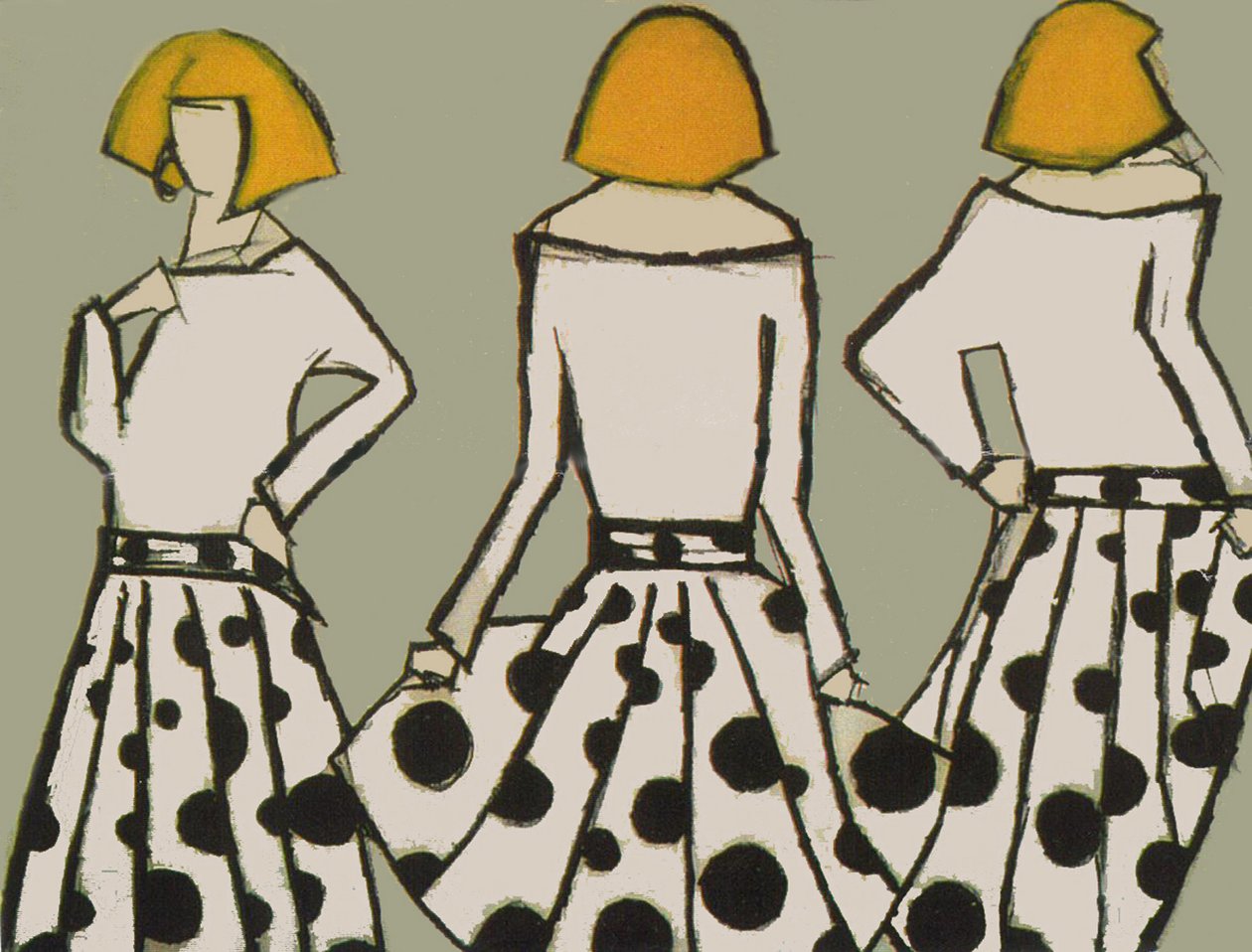 3 Dziewczęta autorstwa Daisy de Villeneuve