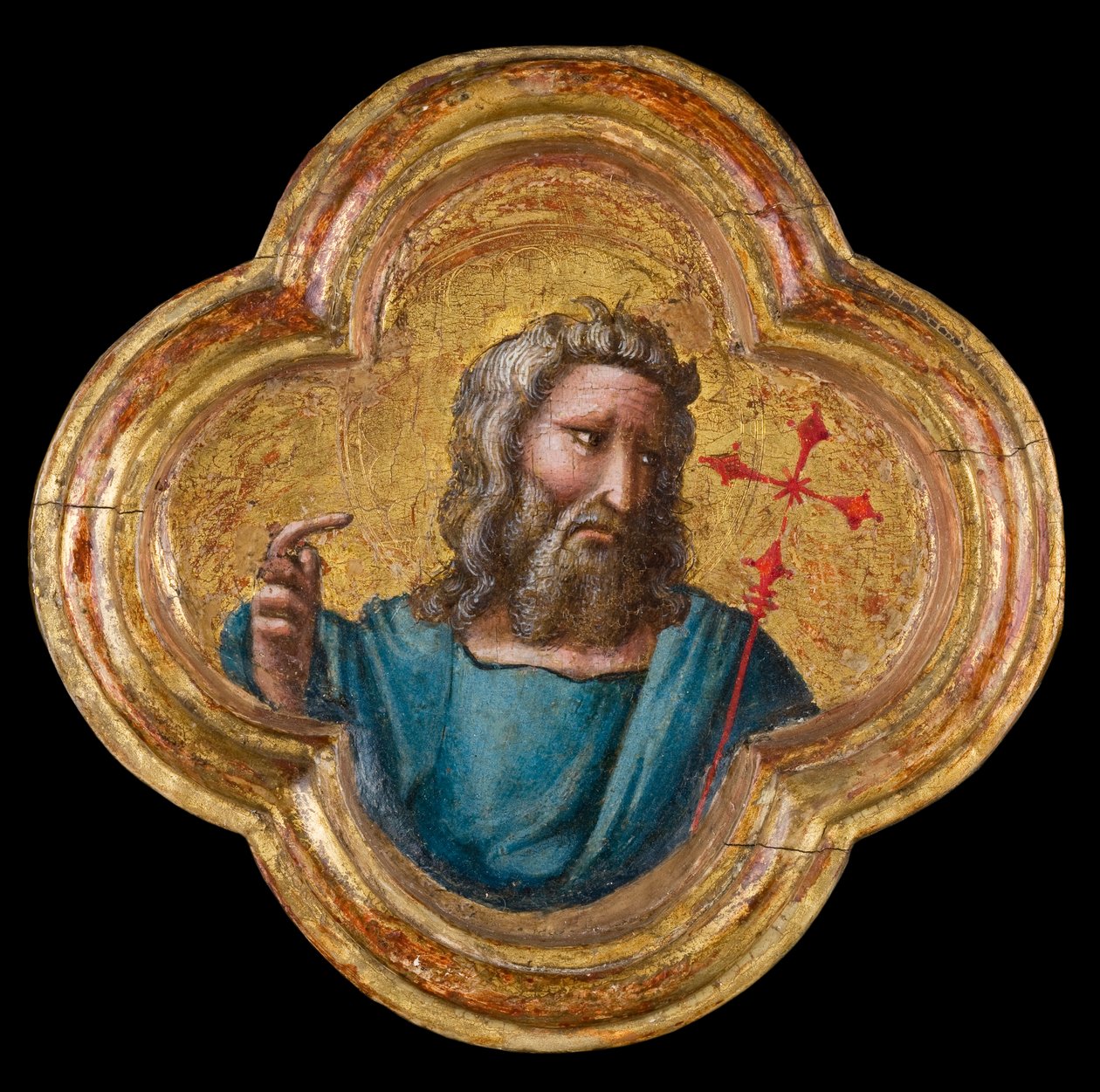 Św. Jan Chrzciciel, 137077 (tempera na desce) autorstwa Dalmasio di Jacopo Scannabecchi Dalmasio di Jacopo Scannabecchi