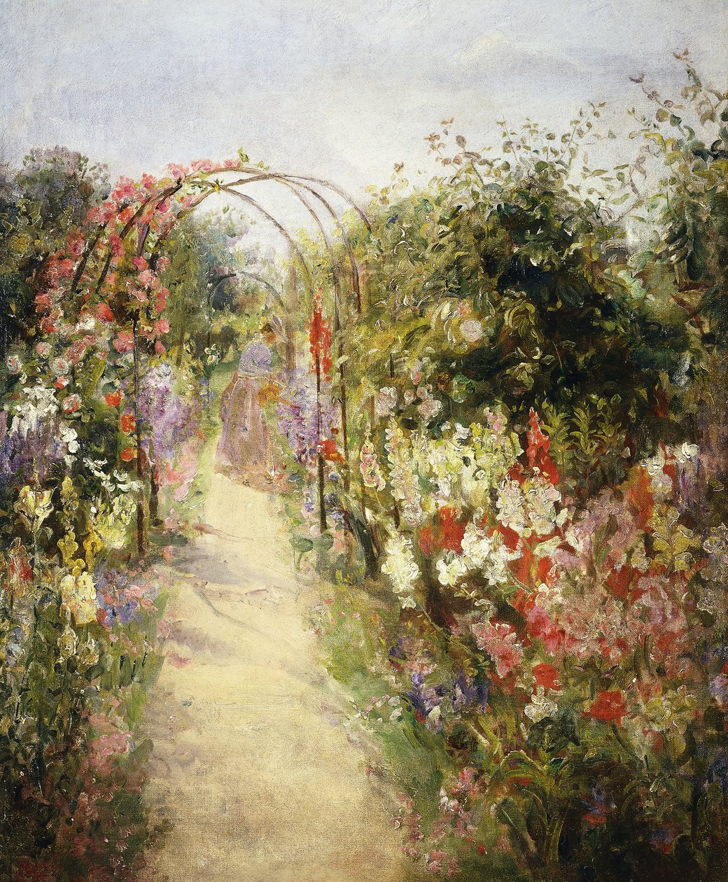 Podlewanie ogrodu autorstwa Dame Ethel Walker