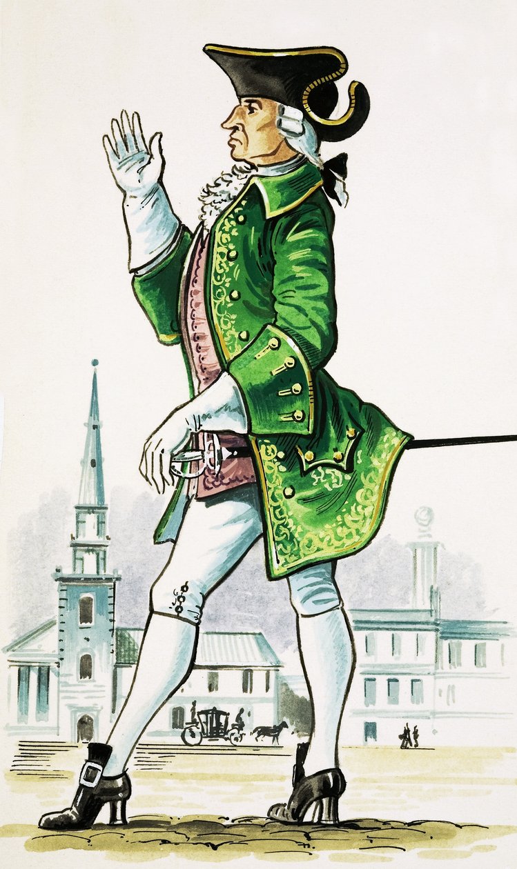 Dżentelmen z około 1750 r. autorstwa Dan Escott
