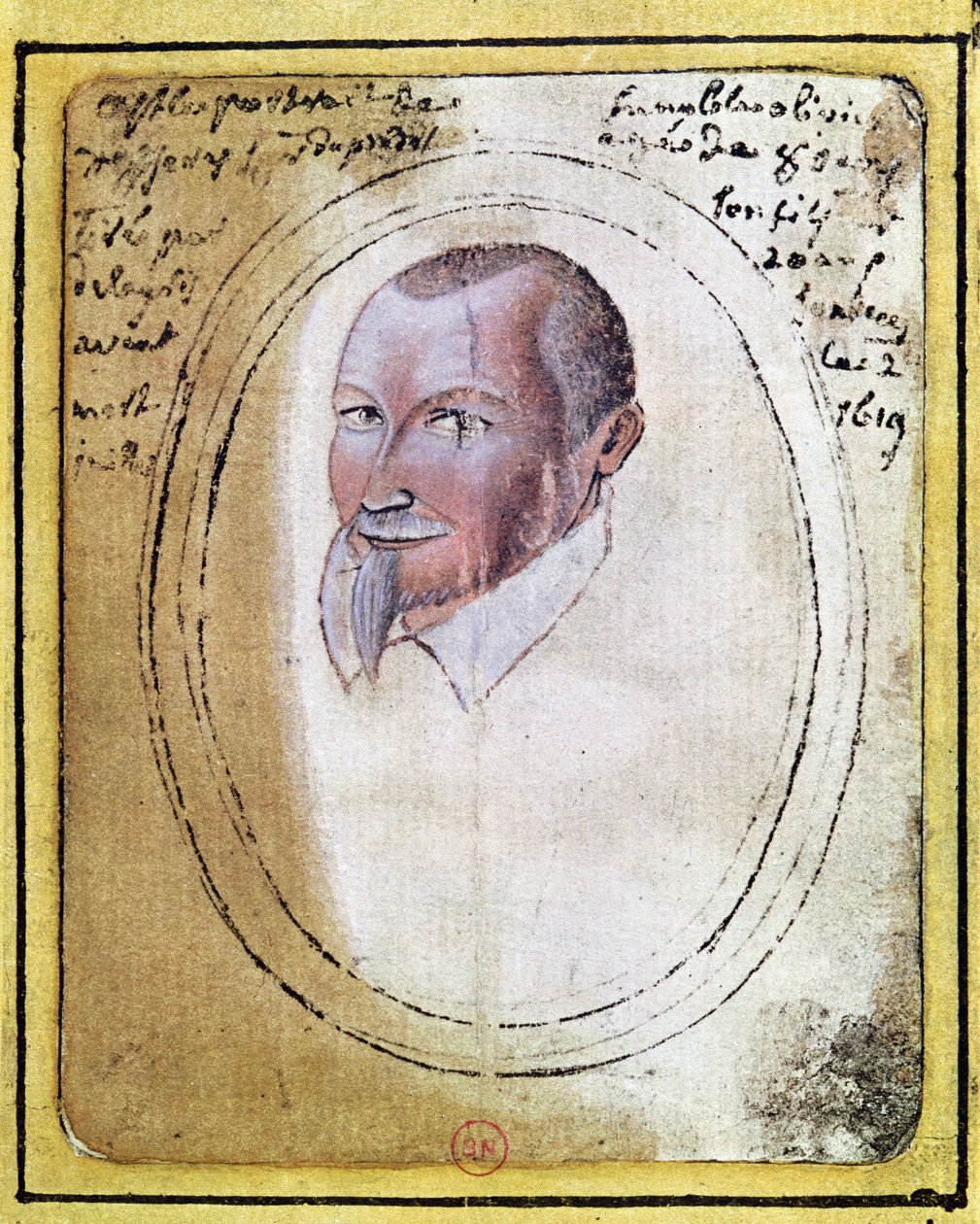 Portret Oliviera de Serres (1539-1619) autorstwa Daniel de Serres
