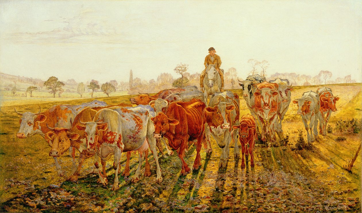 Zimowy Wieczór, 1859 autorstwa Daniel Alexander Williamson