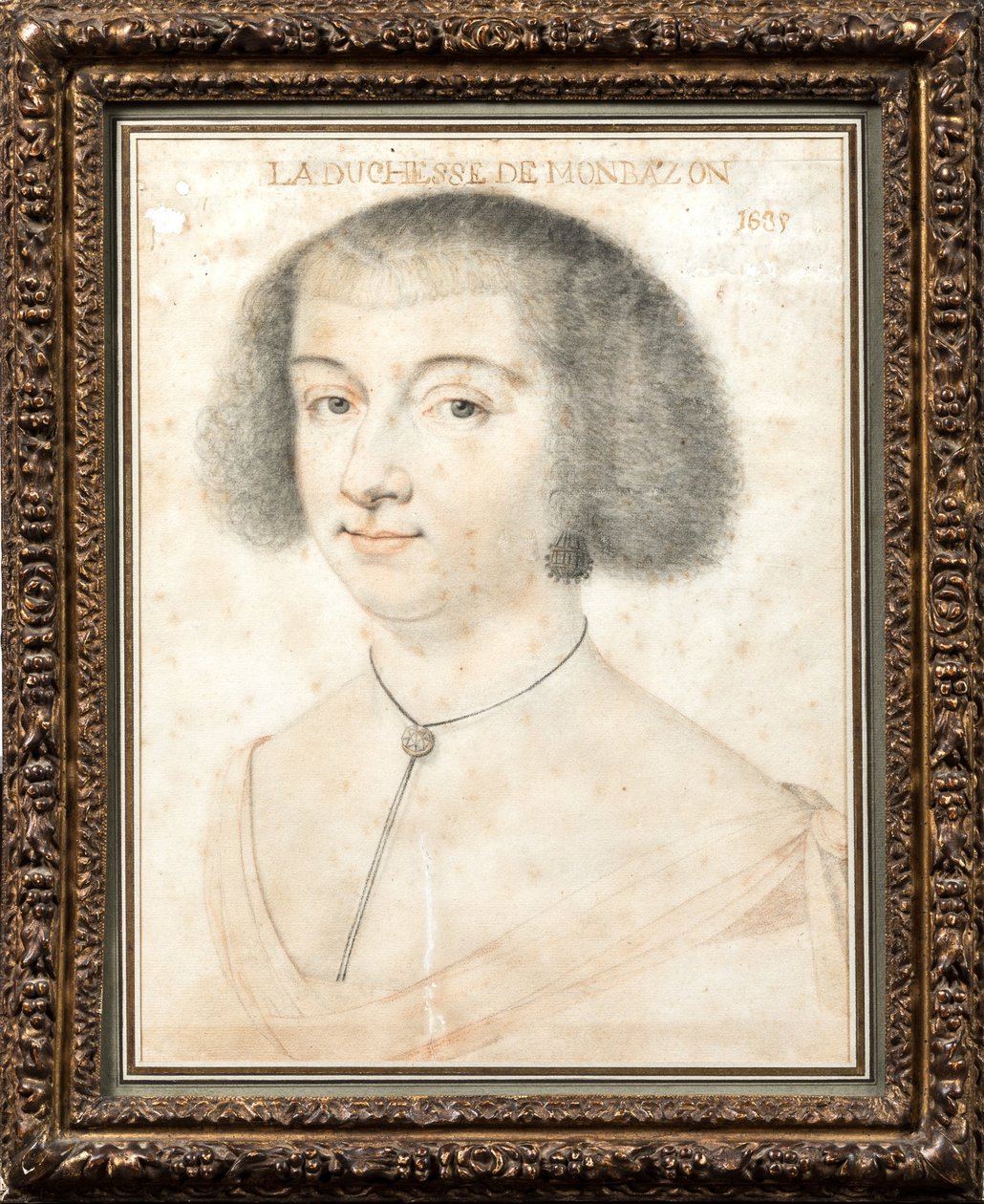Daniel Dumonstier - Portret księżnej Montbazon autorstwa Daniel Dumonstier