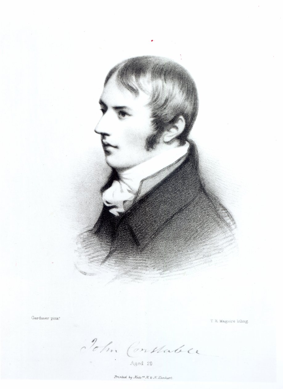 John Constable, lat 20, grawerowane przez Thomasa Herberta Maguire autorstwa Daniel Gardner