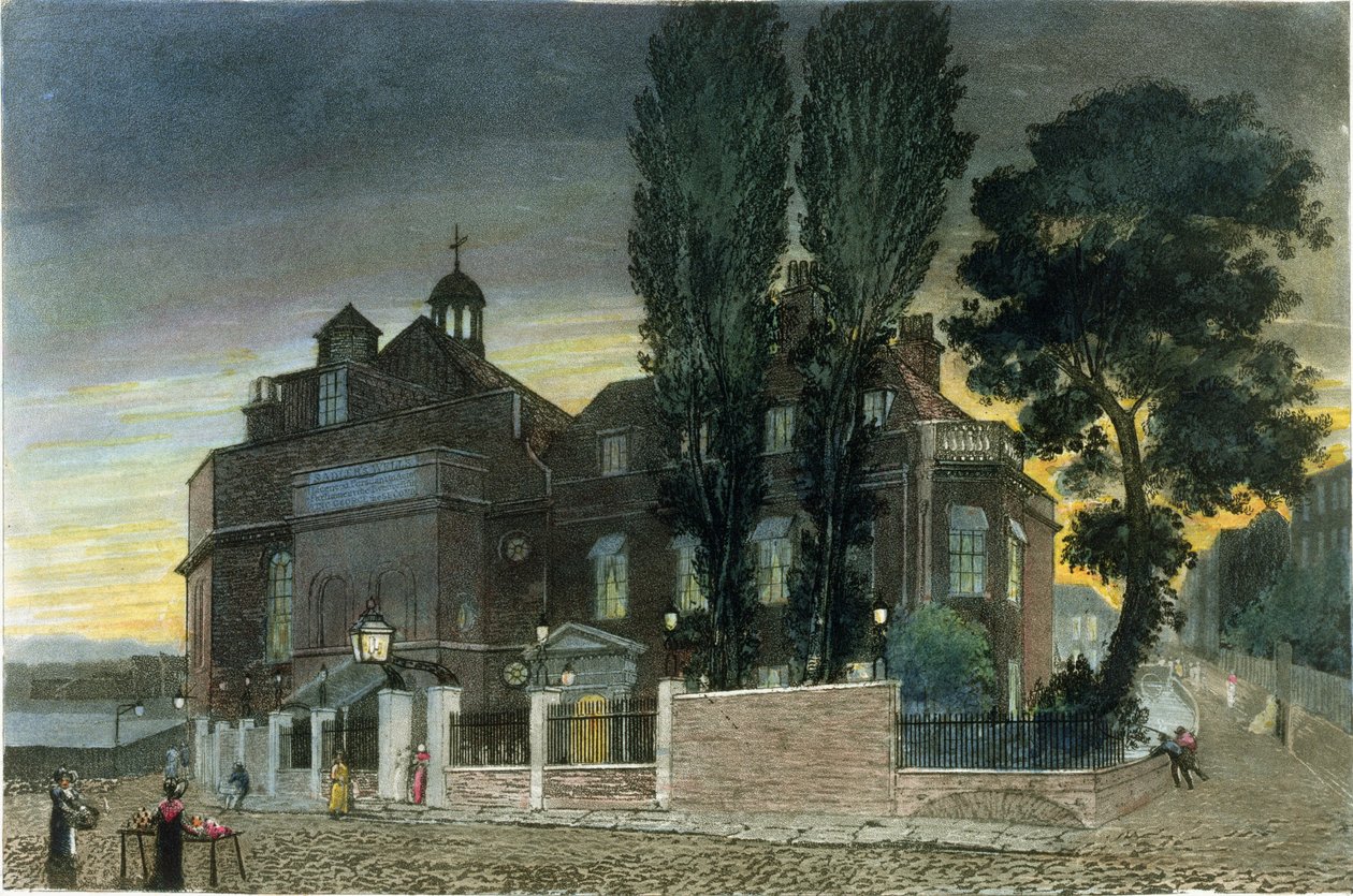 Studnia Sadlera, 1826 autorstwa Daniel Havell