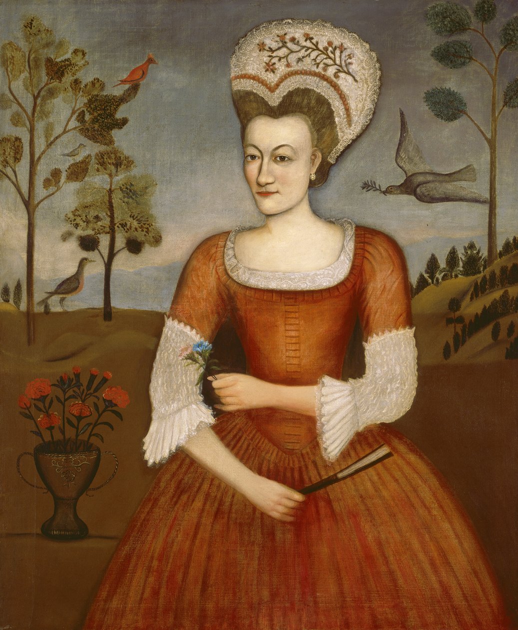 Catharine Hendrickson, ok.1770 autorstwa Daniel Hendrickson