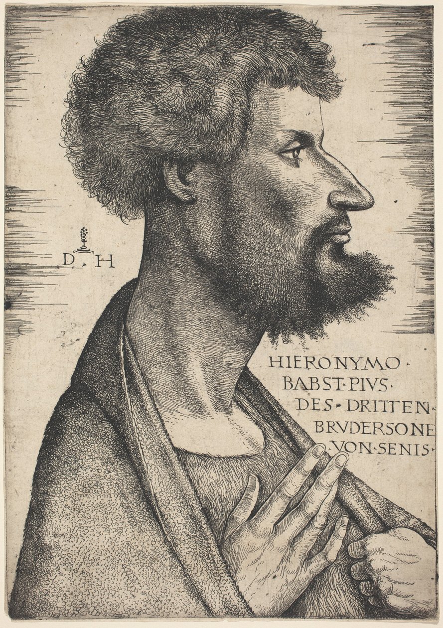 Girolamo da Siena autorstwa Daniel Hopfer