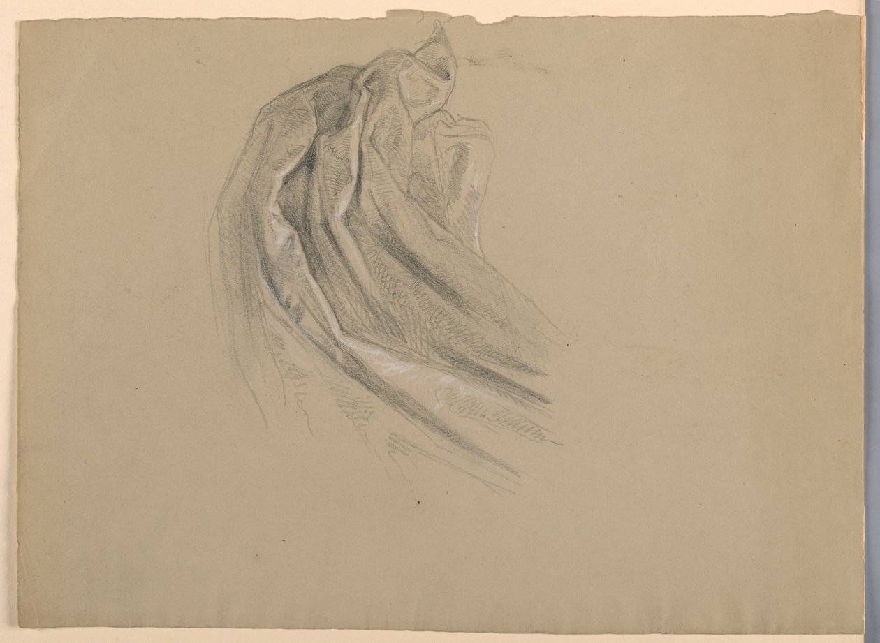 Rysunek, Studium do "Magdaleny", D, 1852 autorstwa Daniel Huntington