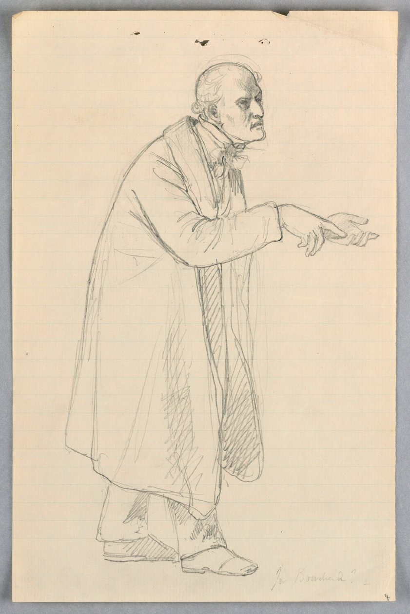 Rysunek, Studium dla "Grupy naukowej", 1858 r. autorstwa Daniel Huntington