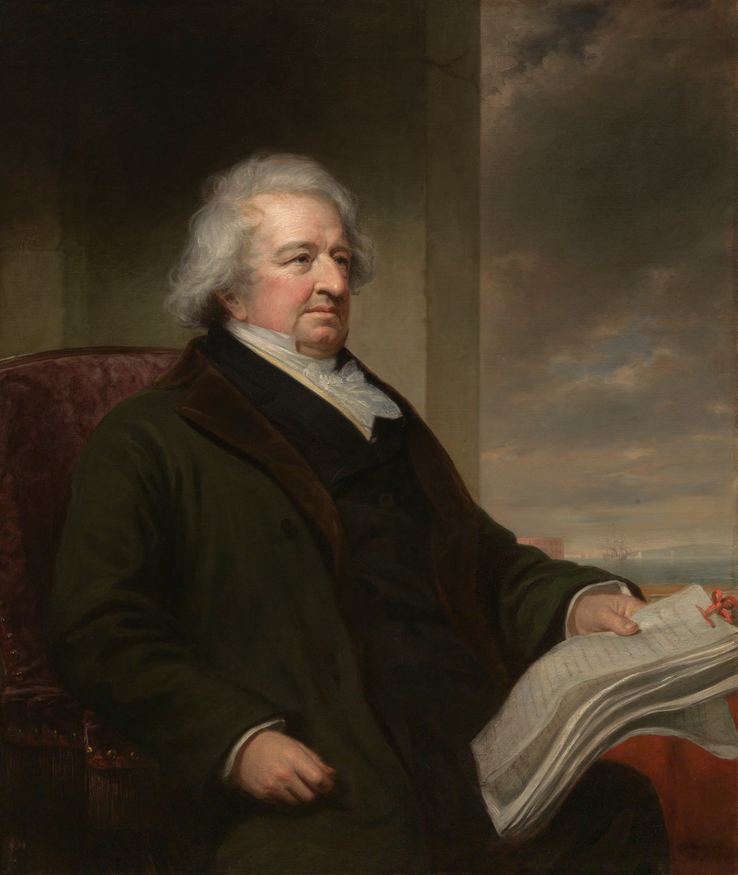 Gulian Crommelin Verplanck, 1857. autorstwa Daniel Huntington