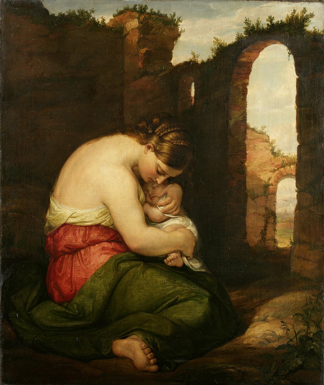 Matka i Dziecko, 1849 autorstwa Daniel Huntington