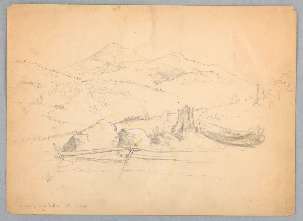 Góra Kearsarge zza Bartlett autorstwa Daniel Huntington