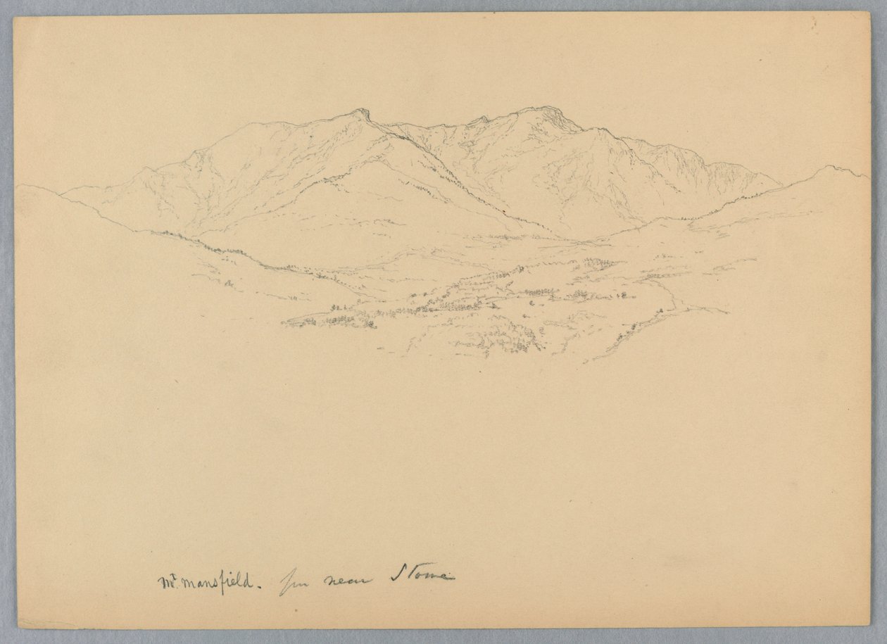Góra Mansfield z okolic Stowe, Vermont autorstwa Daniel Huntington