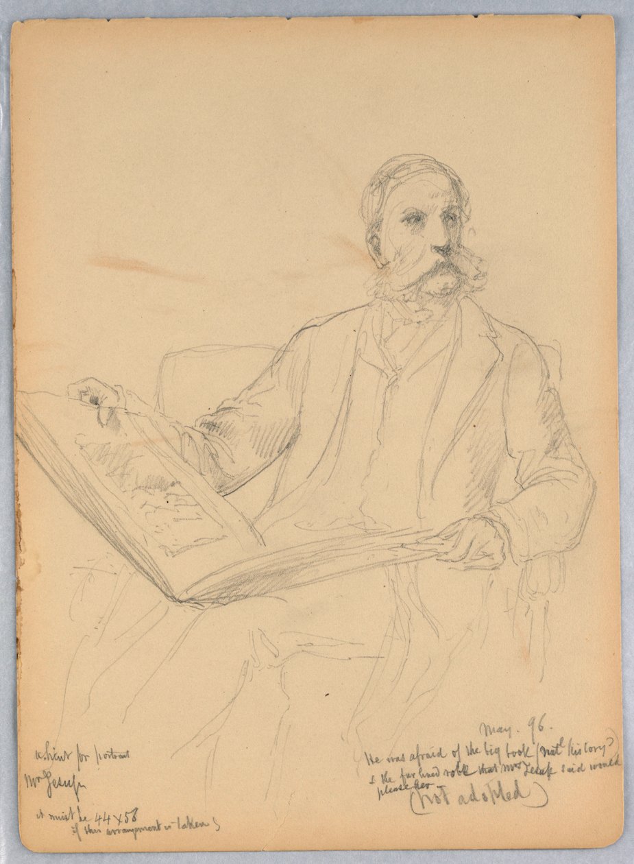 Studium do portretu pana Morrisa K. Jesup, Esq. autorstwa Daniel Huntington