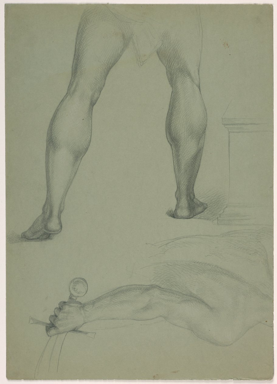 Dwa częściowe badania anatomiczne autorstwa Daniel Huntington