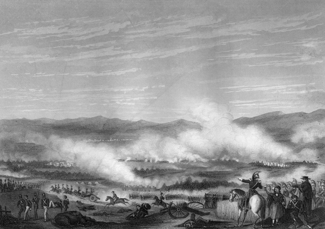 Bitwa pod Vitorią, 21 czerwca 1813 c1857. autorstwa Daniel John Pound