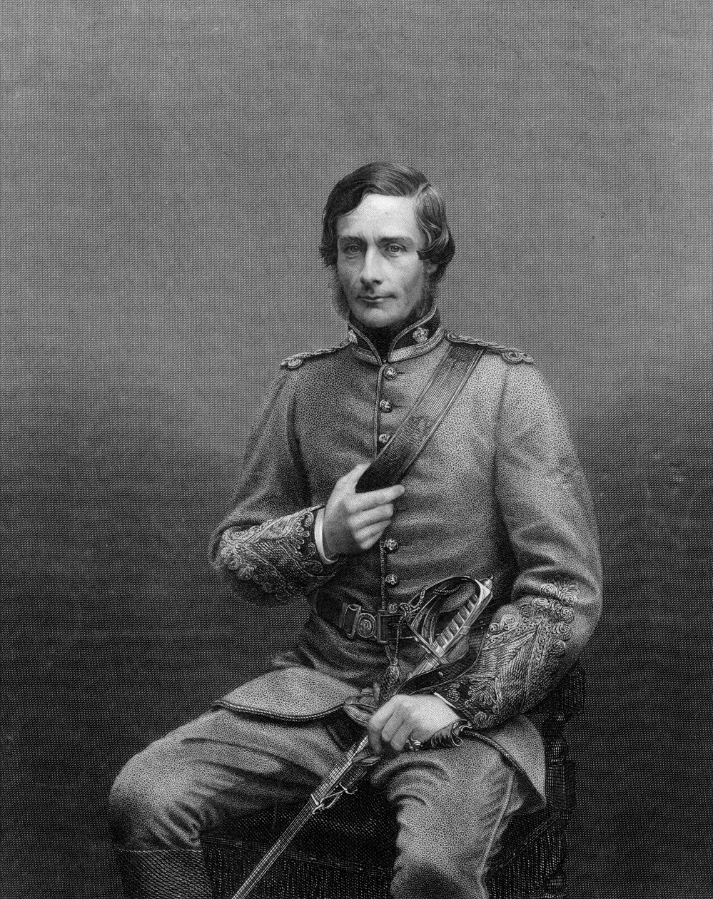 Hugh Grosvenor 1825-1899, 1. książę Westminster, XIX wiek. autorstwa Daniel John Pound