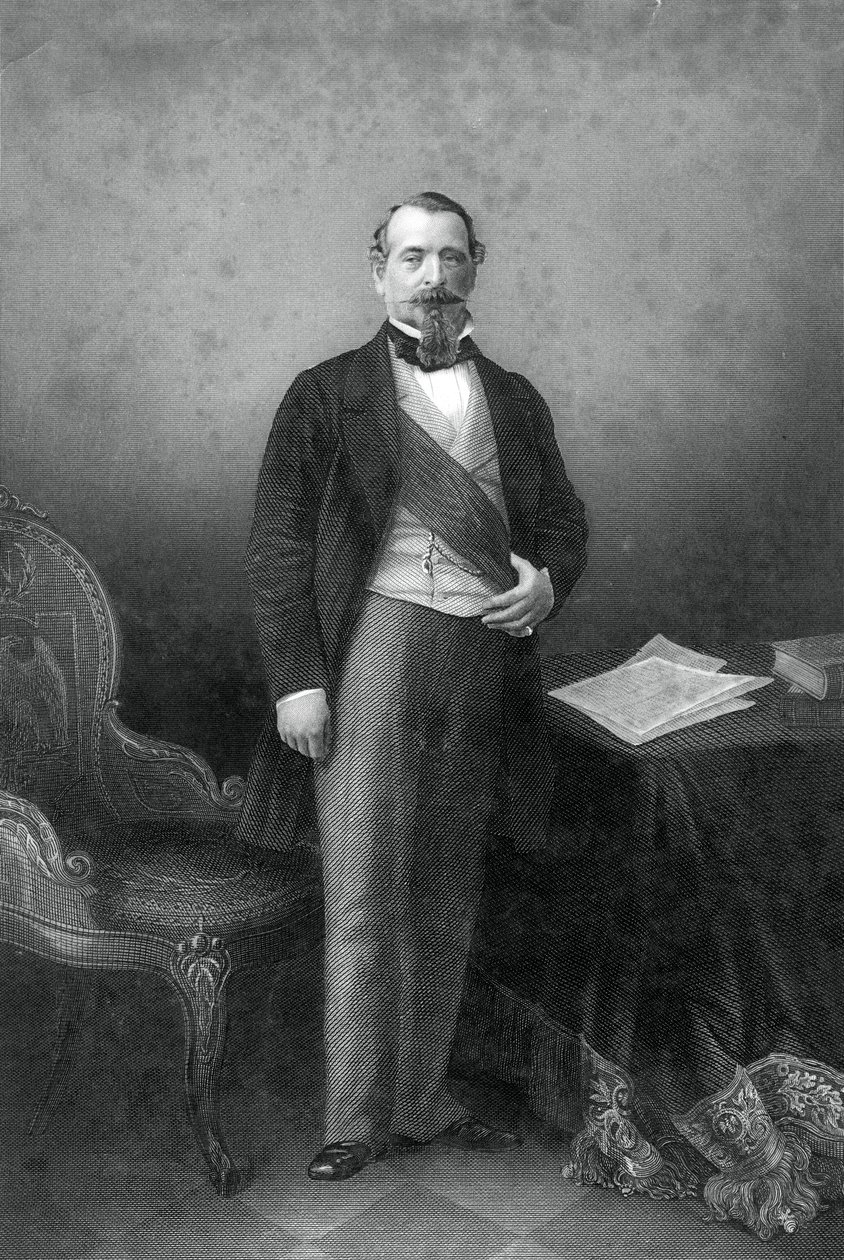 Napoleon III, cesarz Francji, XIX wiek. autorstwa Daniel John Pound