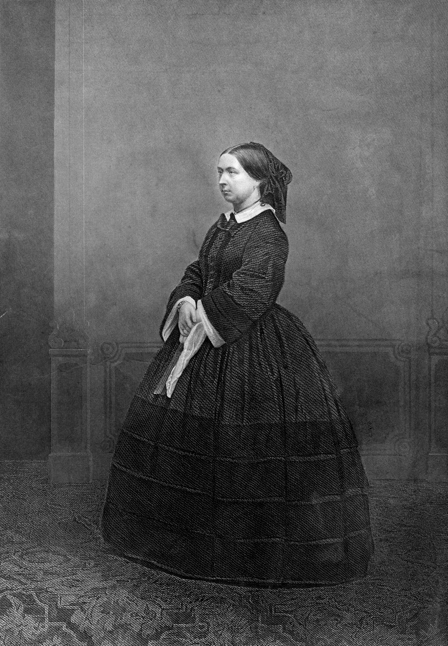 Królowa Wiktoria, ok. 1860 r. autorstwa Daniel John Pound