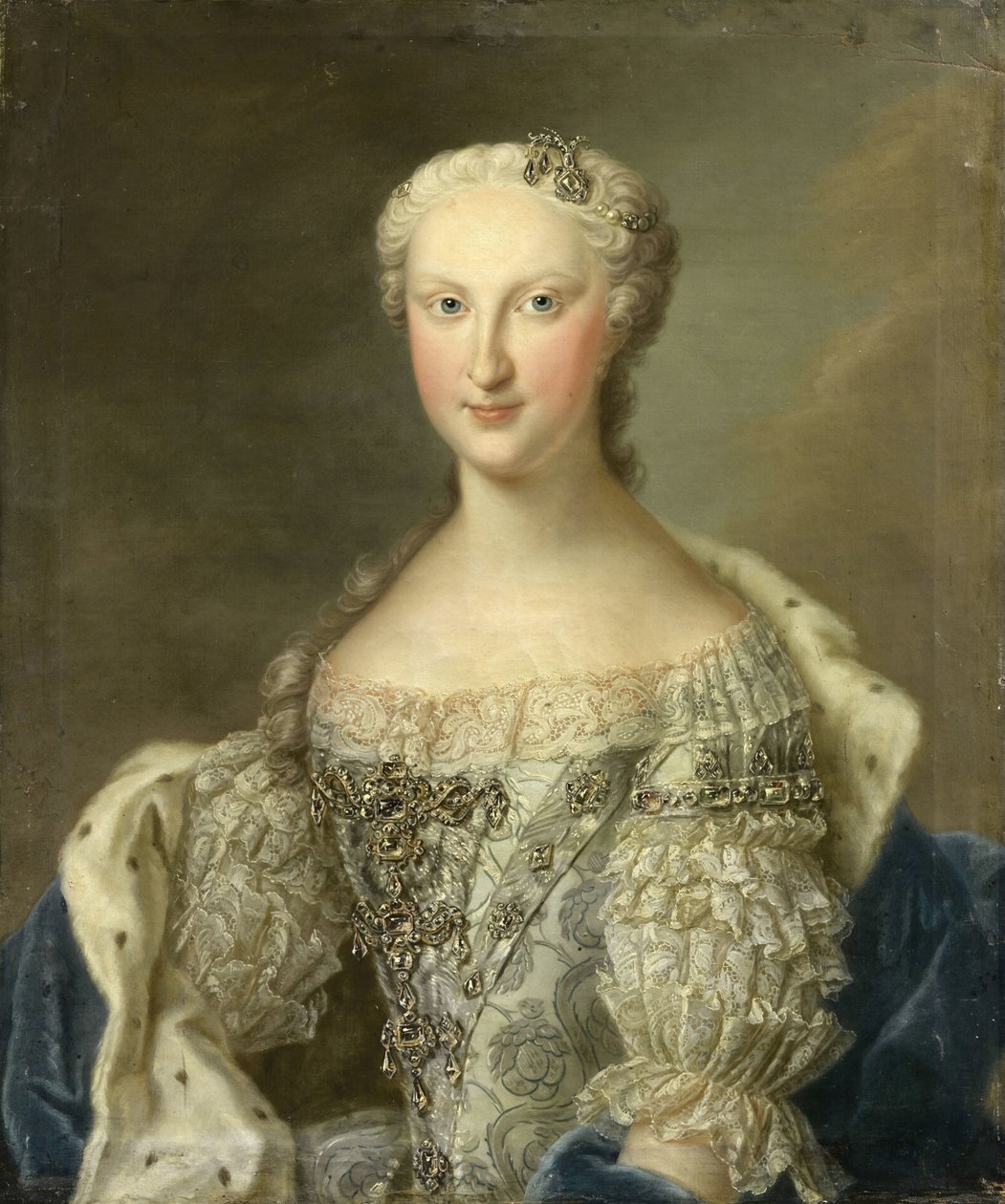 Marie-Thérèse-Raphaëlle de Bourbon, Infantka Hiszpanii, Delfina Francji w 1745 r. autorstwa Daniel Klein