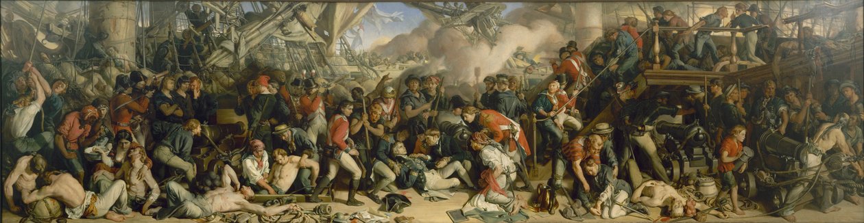 Śmierć Nelsona, 1859-1864 autorstwa Daniel Maclise