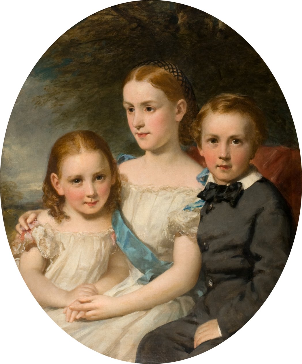Dzieci Williama Neisha, ok. 1862 (olej na płótnie) autorstwa Daniel Macnee