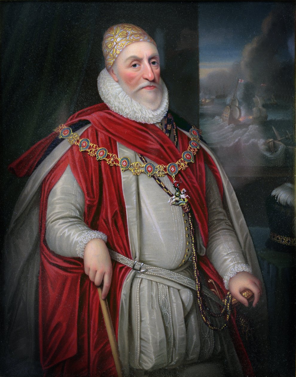 2. Lord Howard z Effingham autorstwa Daniel Mytens