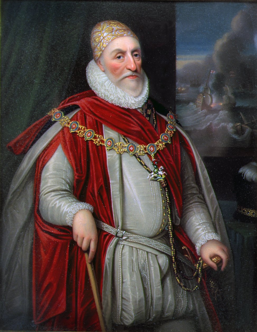 Charles Howard, 1. hrabia Nottingham autorstwa Daniel Mytens