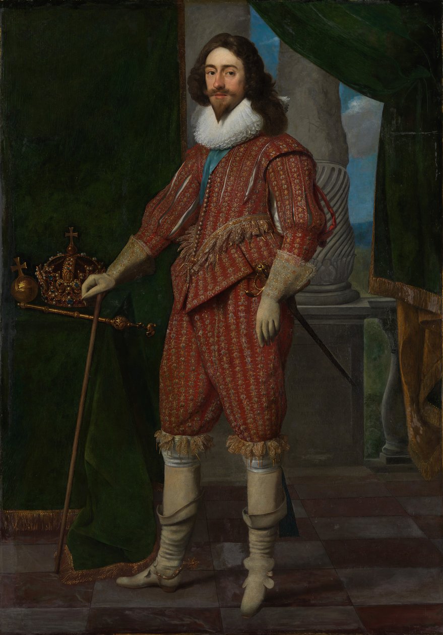 Karol I 1600-1649, król Anglii, 1629 autorstwa Daniel Mytens