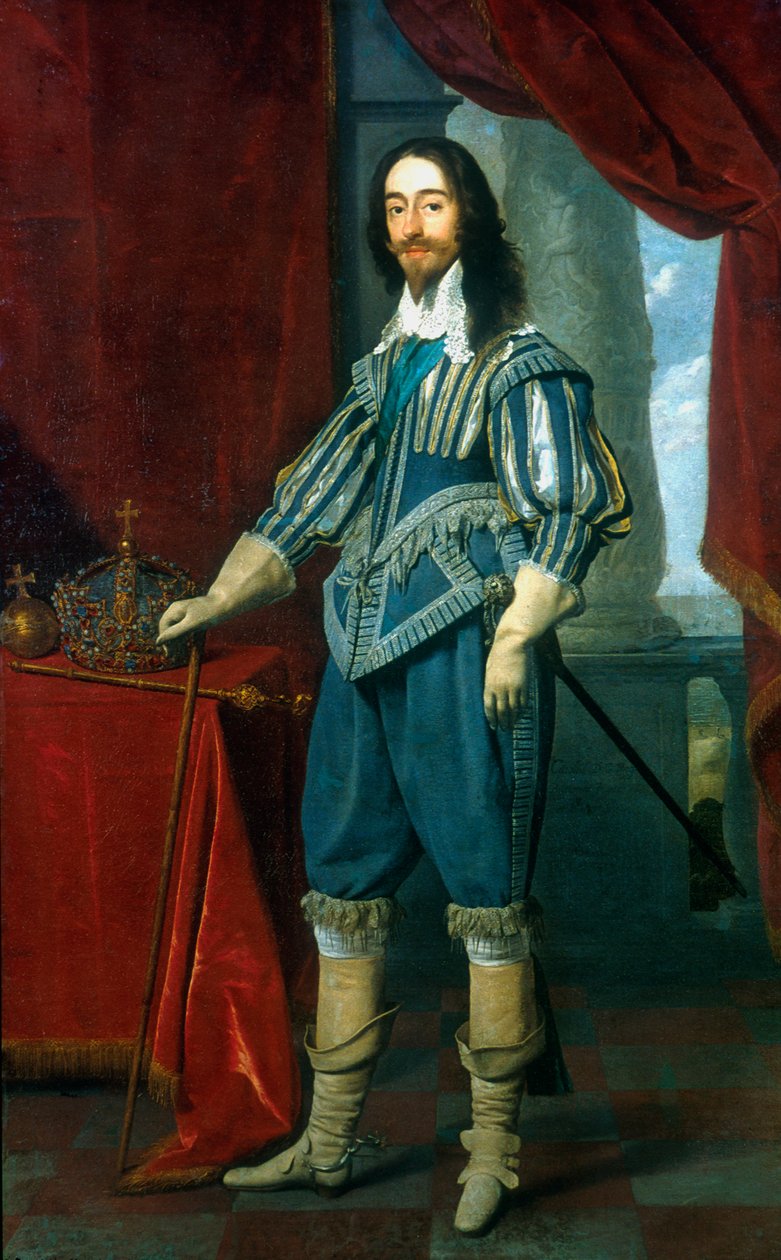 Karol I, król Wielkiej Brytanii i Irlandii, 1631 autorstwa Daniel Mytens