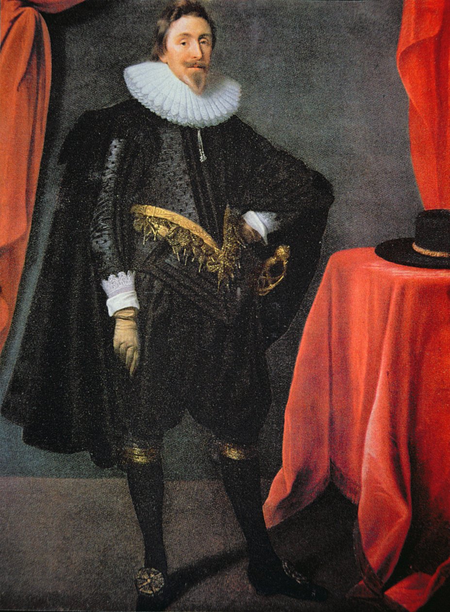 George Calvert autorstwa Daniel Mytens