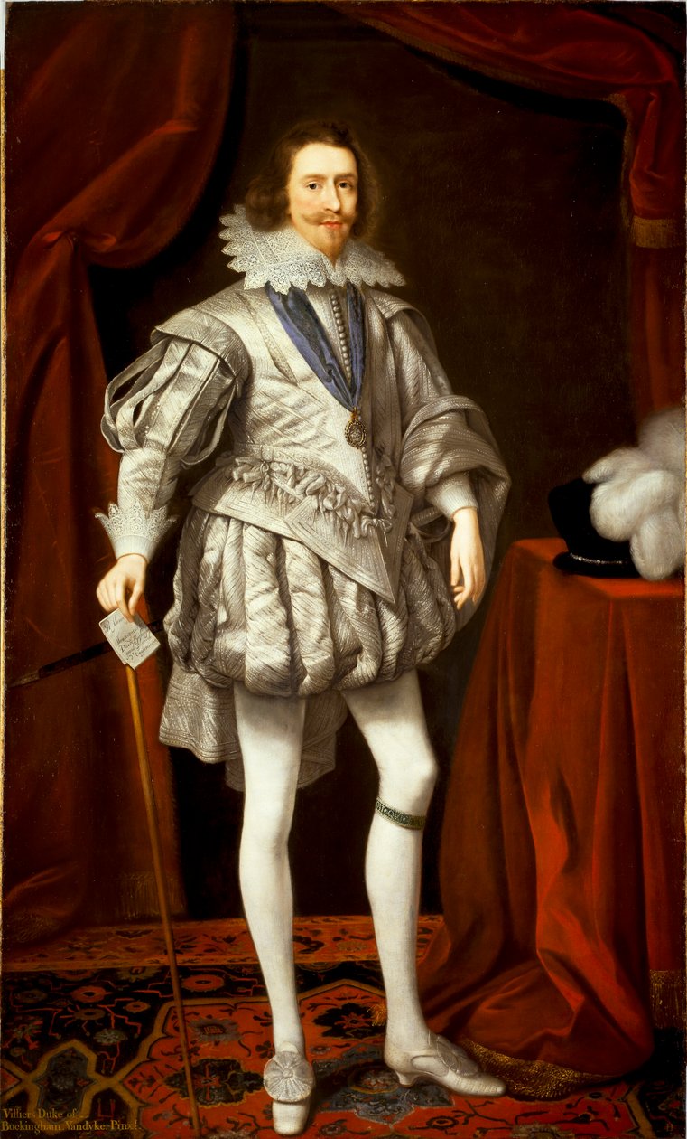 George Villiers autorstwa Daniel Mytens