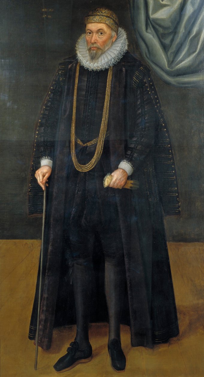 „Sir John Garrard, burmistrz w 1601”, 1618 autorstwa Daniel Mytens
