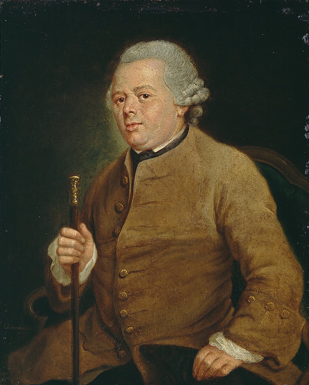 Kupiec Marcus Levin (zm. 1790) autorstwa Daniel Nikolaus Chodowiecki