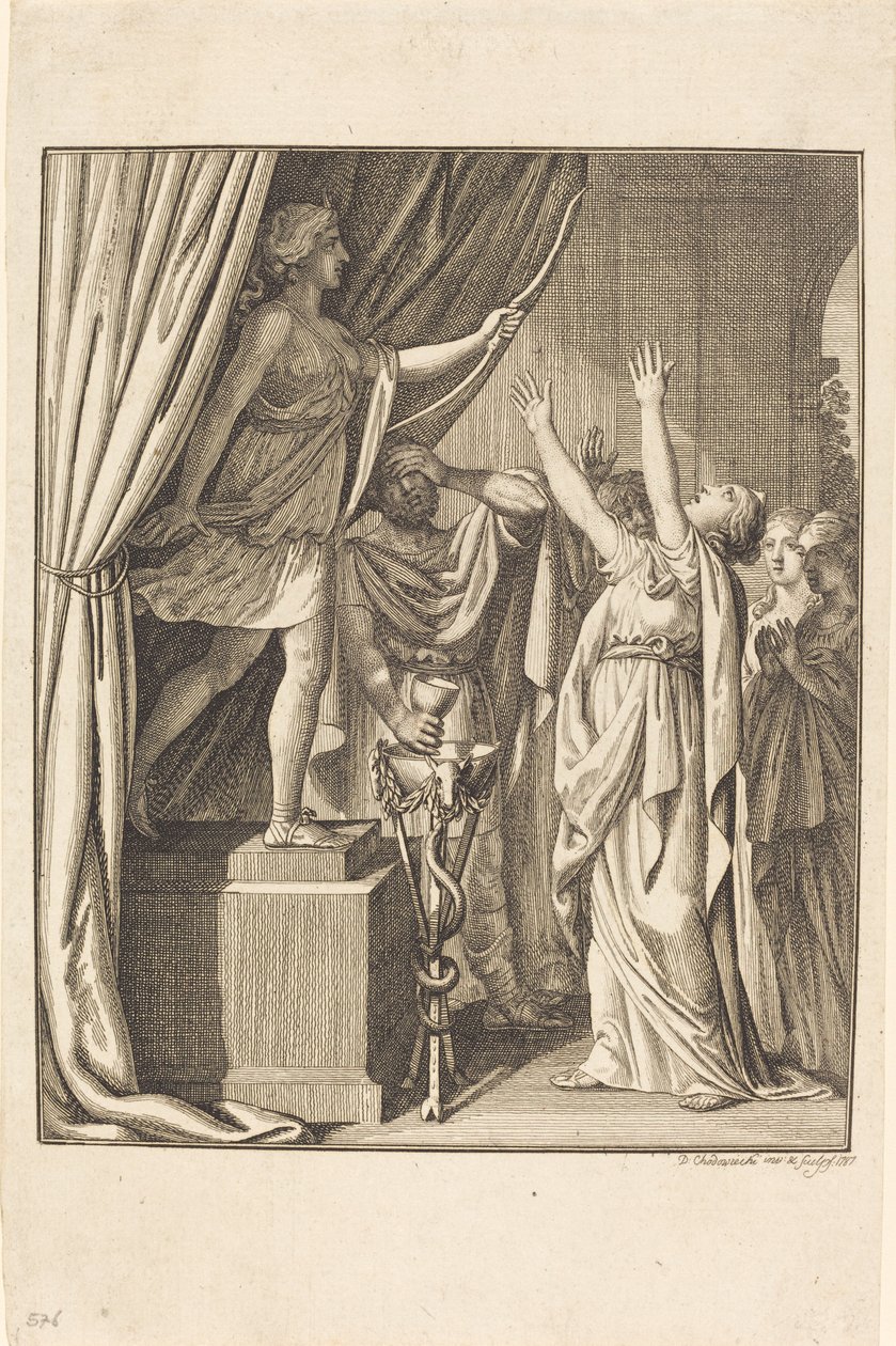 Diana autorstwa Daniel Nikolaus Chodowiecki