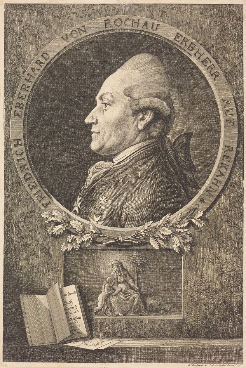 F.E. von Rochow autorstwa Daniel Nikolaus Chodowiecki