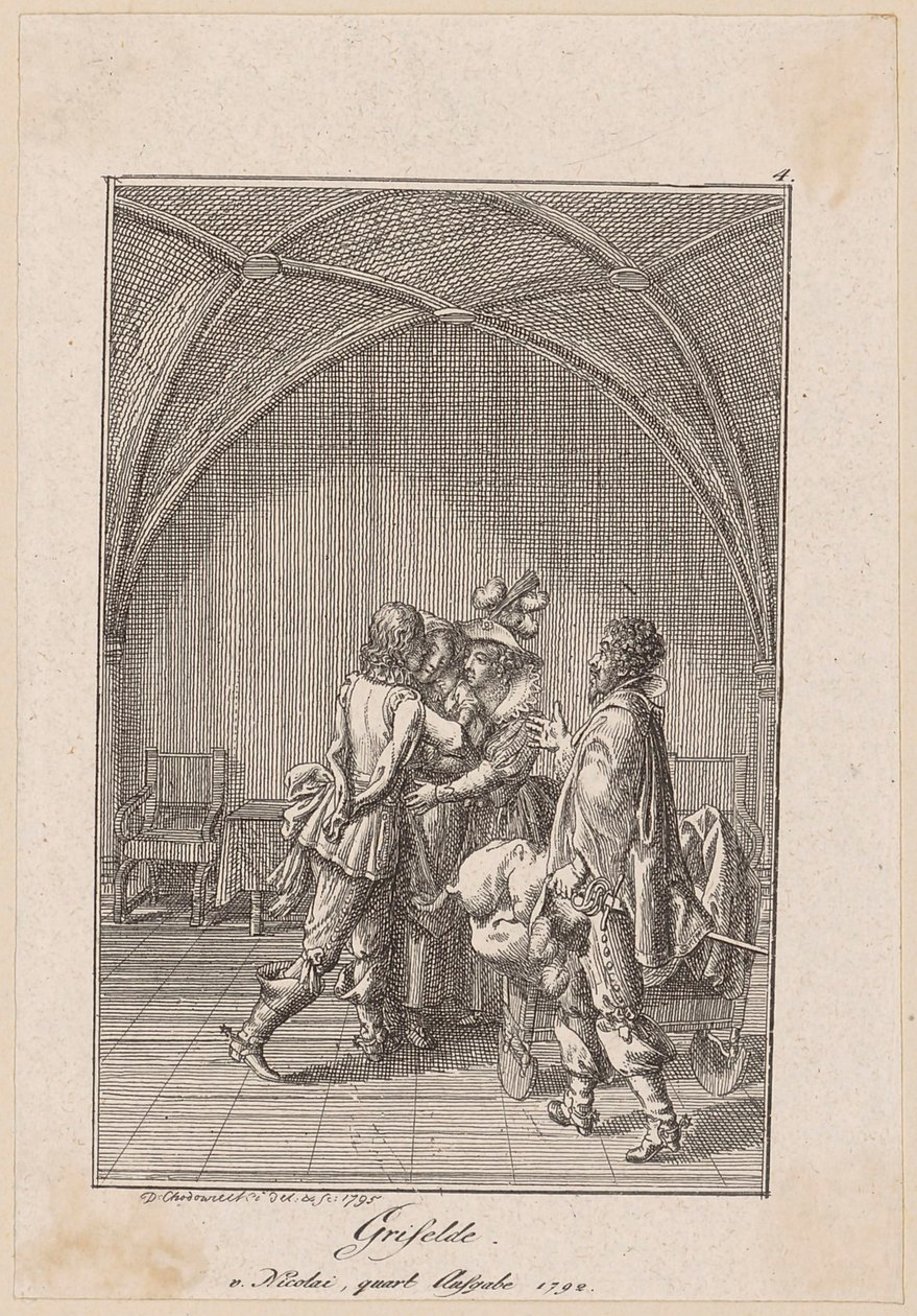 Griselde autorstwa Daniel Nikolaus Chodowiecki